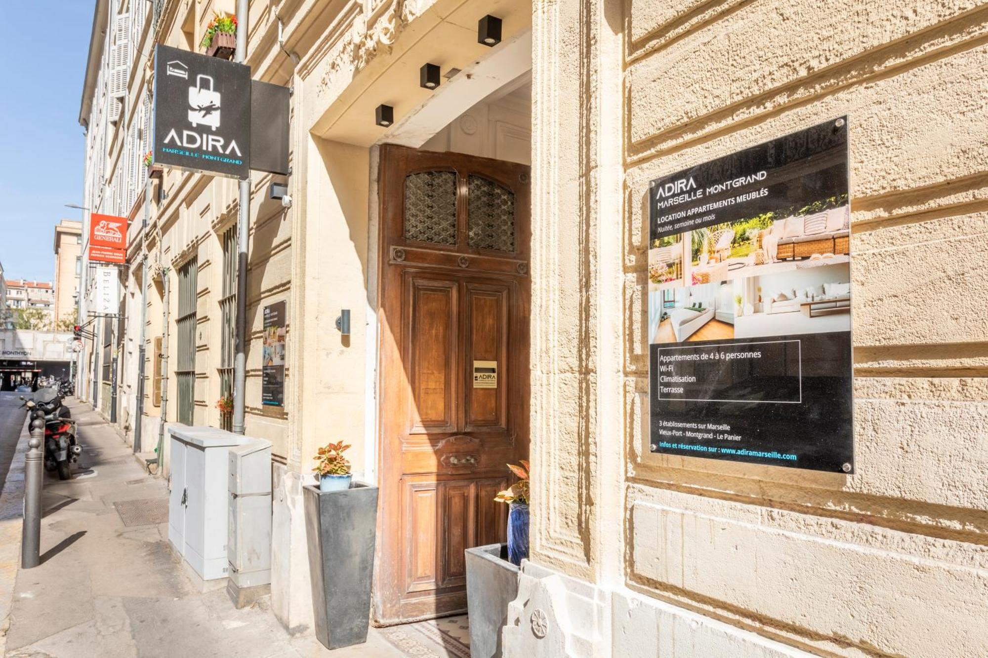 Adira Marseille Montgrand 2 Etoiles Apartment Luaran gambar